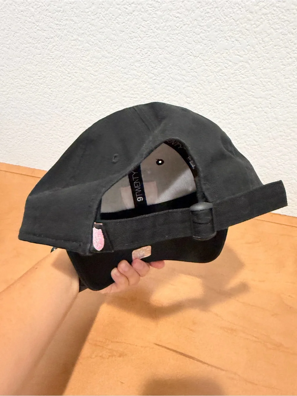 New Era Raiders 9Twenty Cap with Pink Logo